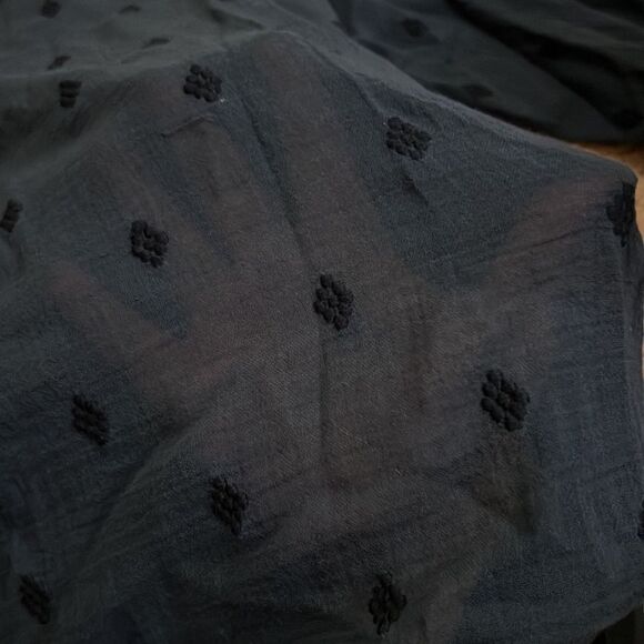 Madewell small blue blouse - Picture 6 of 9